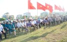 UBND thị trấn Triệu Sơn tổ chức Lễ phát động phong trào tổng vệ sinh môi trường