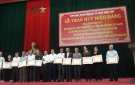  Đảng bộ Thị Trấn Triệu Sơn trao tặng huy hiệu Đảng Đợt 03/02/2019 
